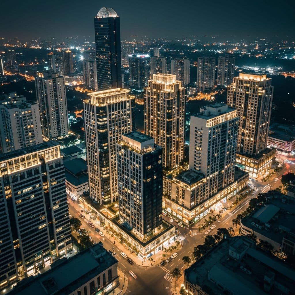 Luxury cityscape